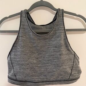 *NWT* Victorias Secret Relay Cut-Out High Neck Sports Bra - Marl